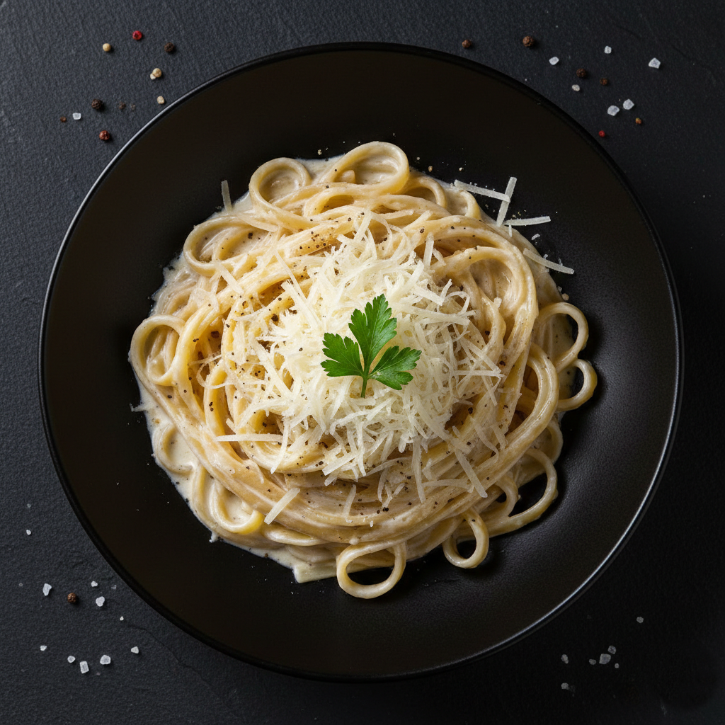 Fettuccine Alfredo (Classic Style)