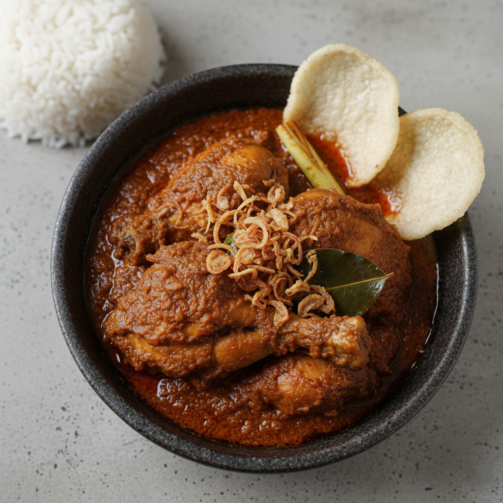 Indonesian Chicken in Coconut Gravy