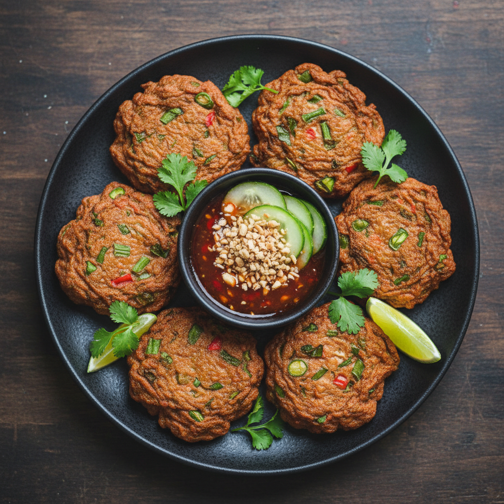 Thai Fish Cakes (Tod Mun Pla)
