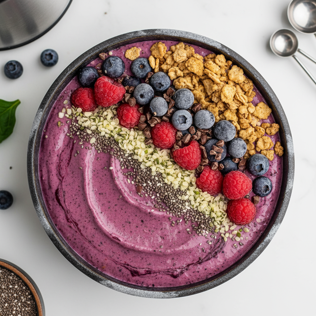 Antioxidant Berry & Fiber Smoothie Bowl