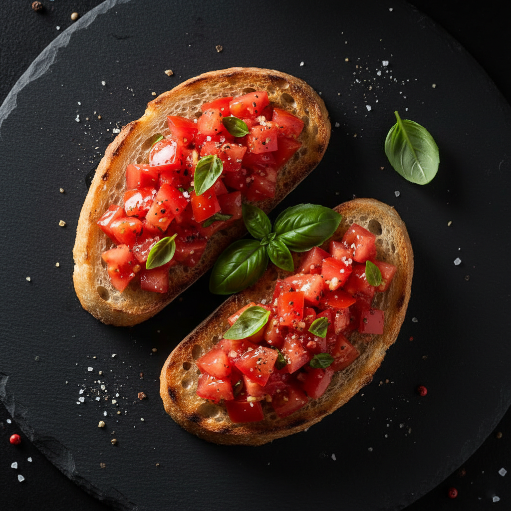 Tomato & Basil Bruschetta