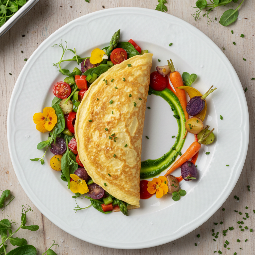 Garden Vegetable Omelette
