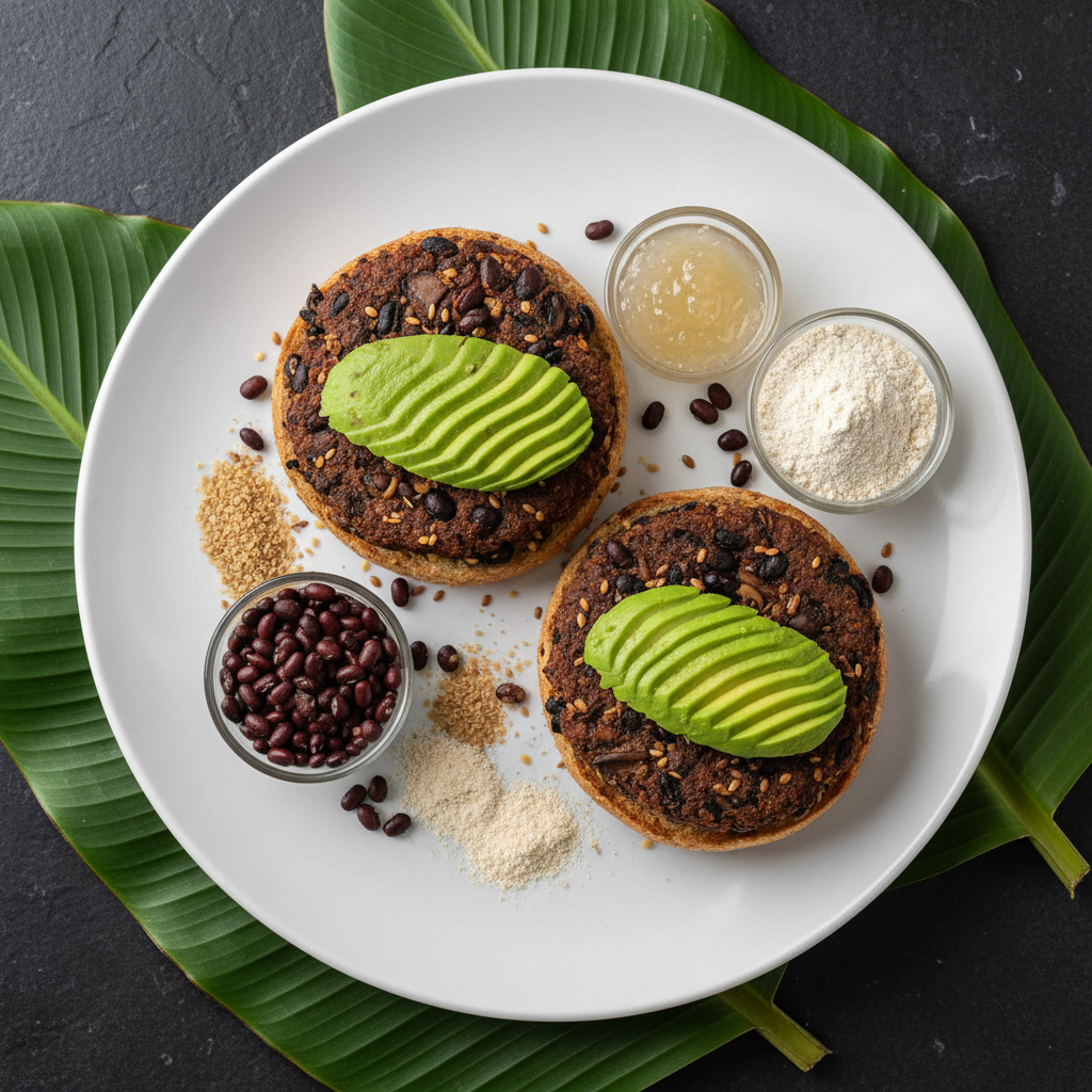 Plant-Based Garden Veggie Burgers