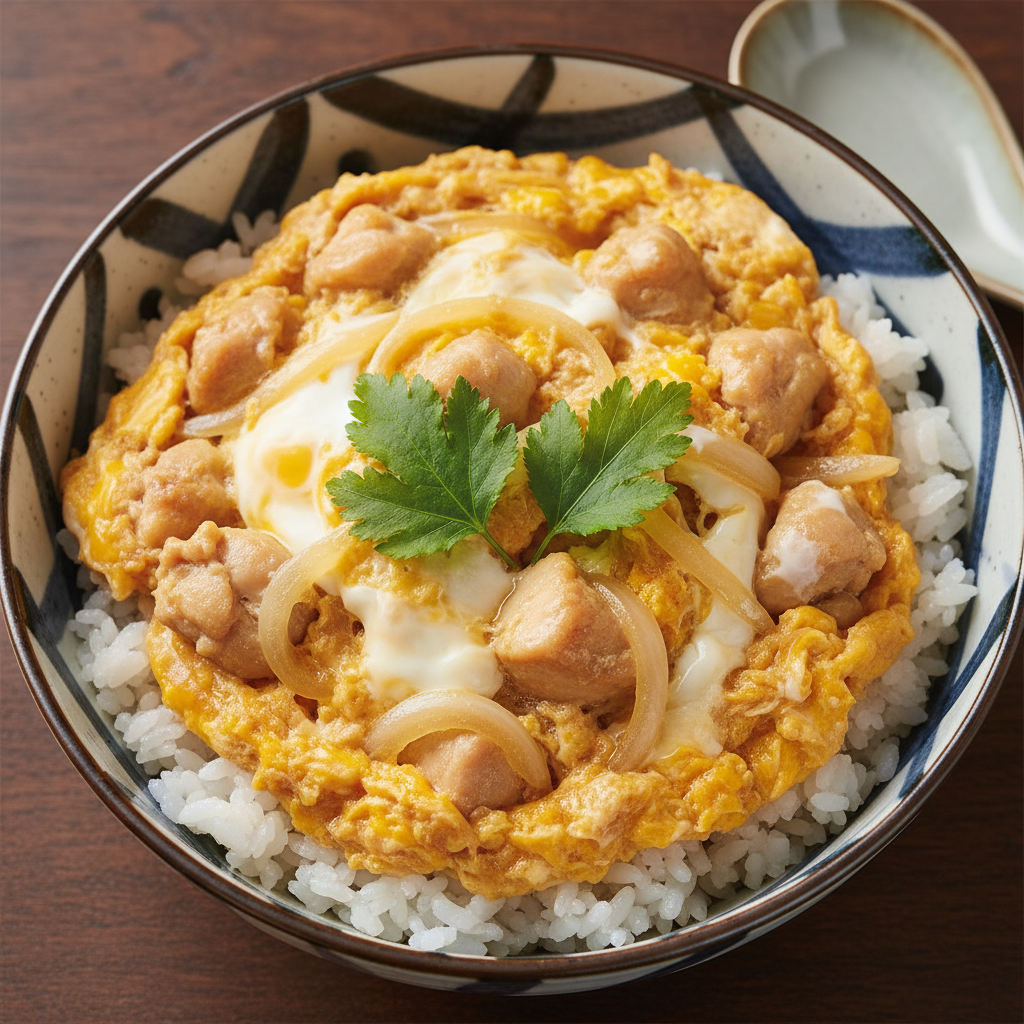 Oyakodon (Chicken & Egg Rice Bowl)