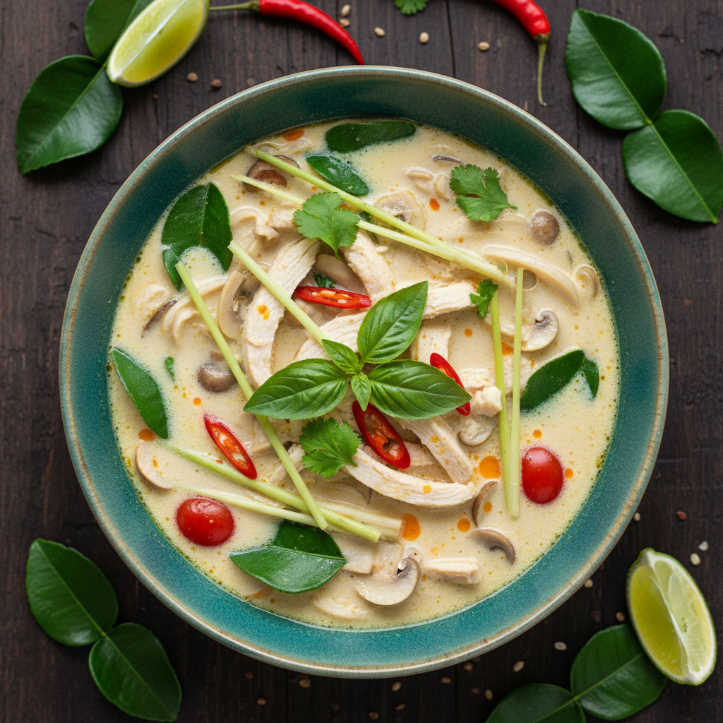 Tom Kha Gai (Coconut Chicken Soup)