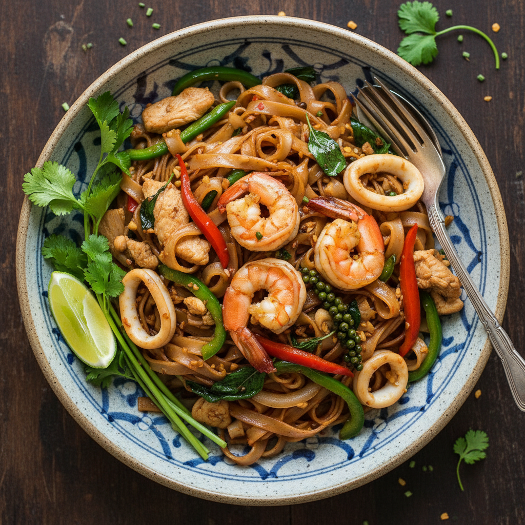Drunken Noodles (Pad Kee Mao)