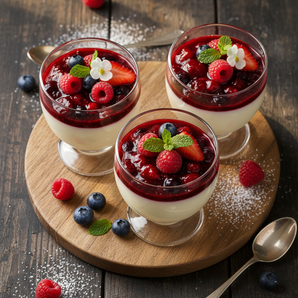 Vanilla Bean Panna Cotta