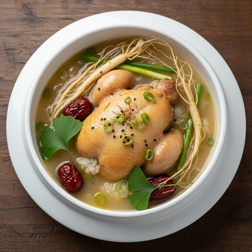 Ginseng Chicken Soup