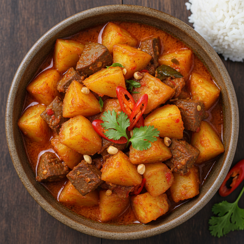 Potato Sambal Stir-fry