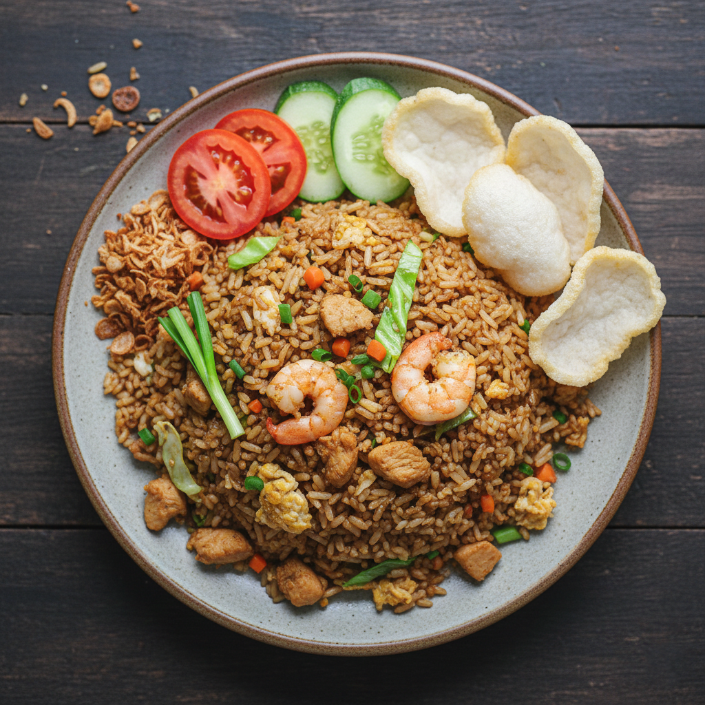 Nasi Goreng Special (Indonesian Fried Rice)