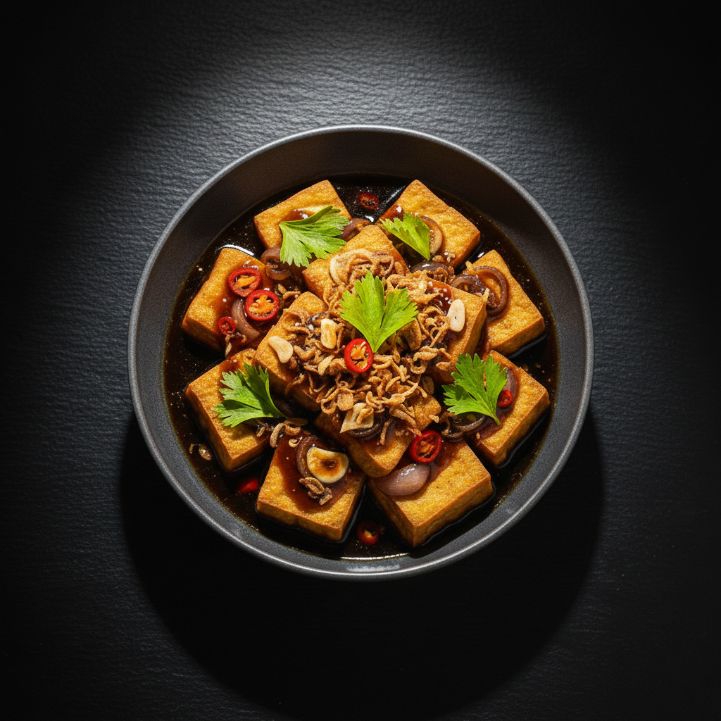 Cirebon-Style Sweet-Sour Tofu