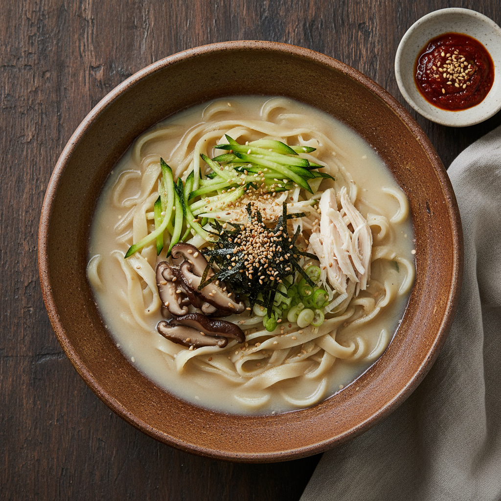Knife-cut Noodle Soup