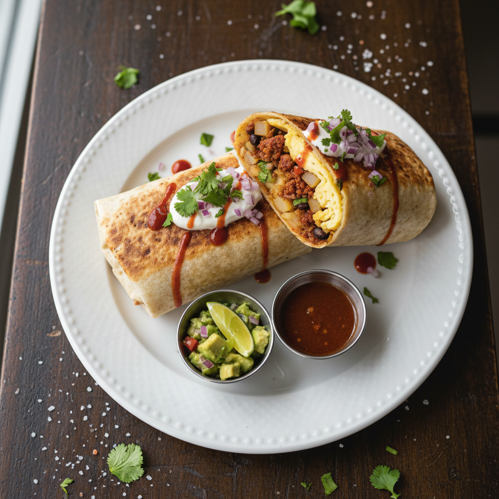 Hearty Breakfast Burrito