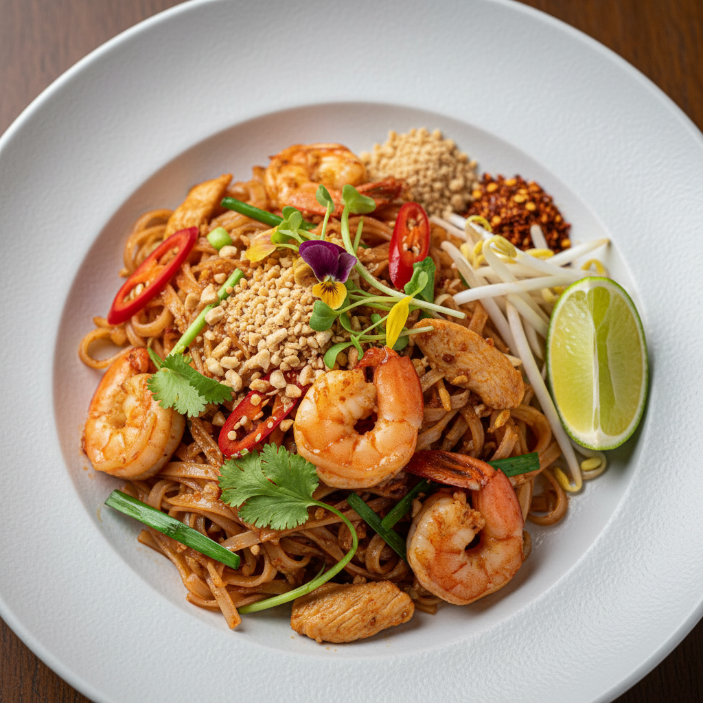 Pad Thai (Stir-Fried Rice Noodles)