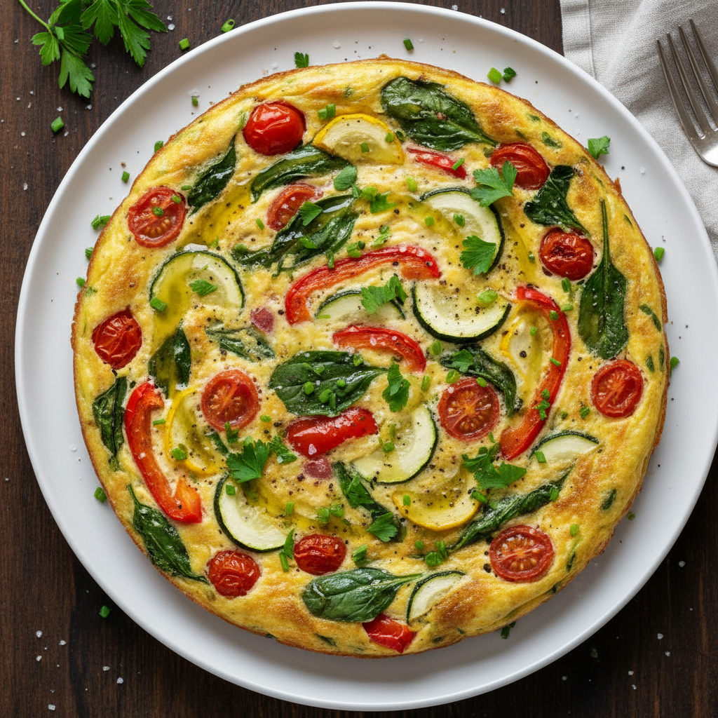 Easy Vegetable Frittata