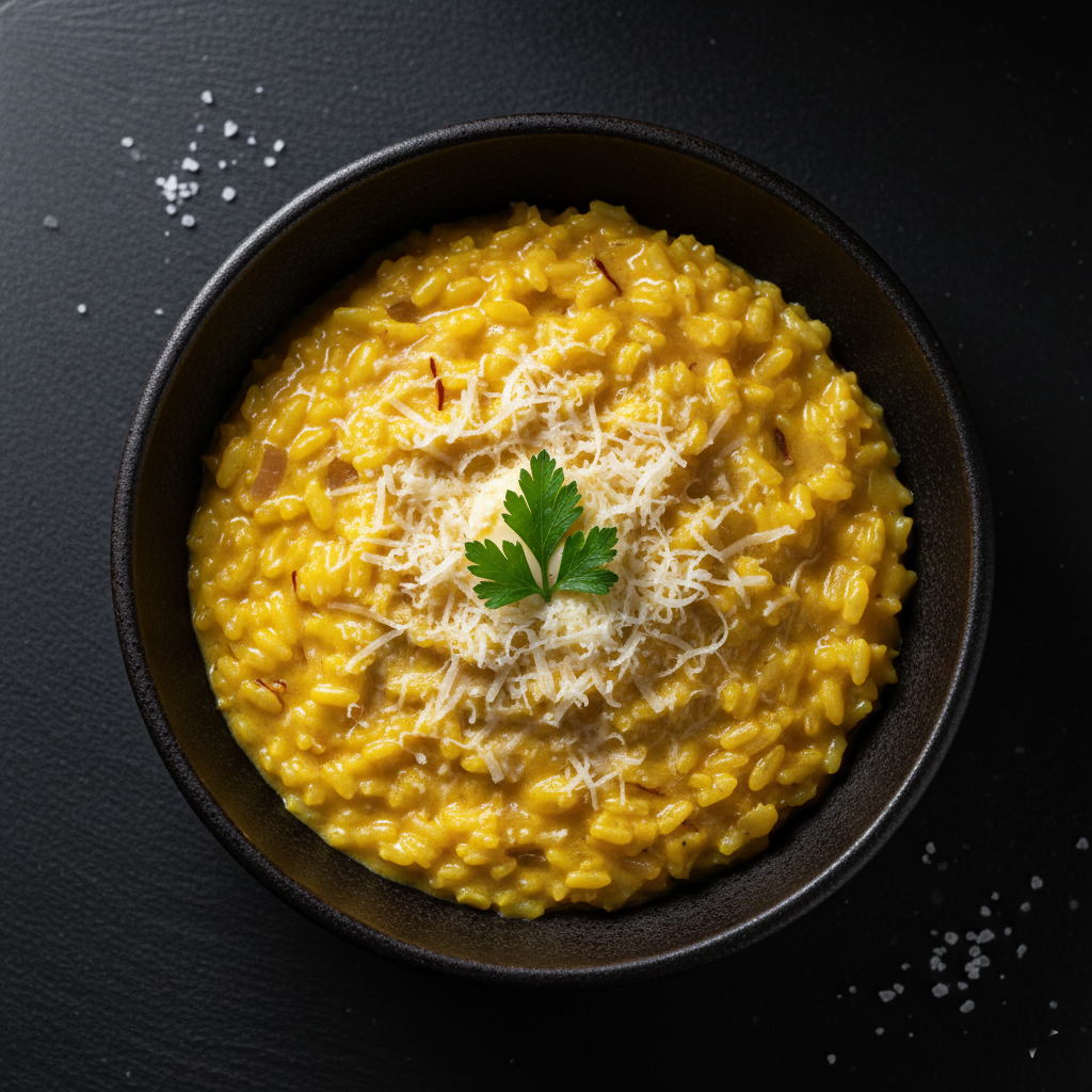 Classic Saffron Risotto alla Milanese