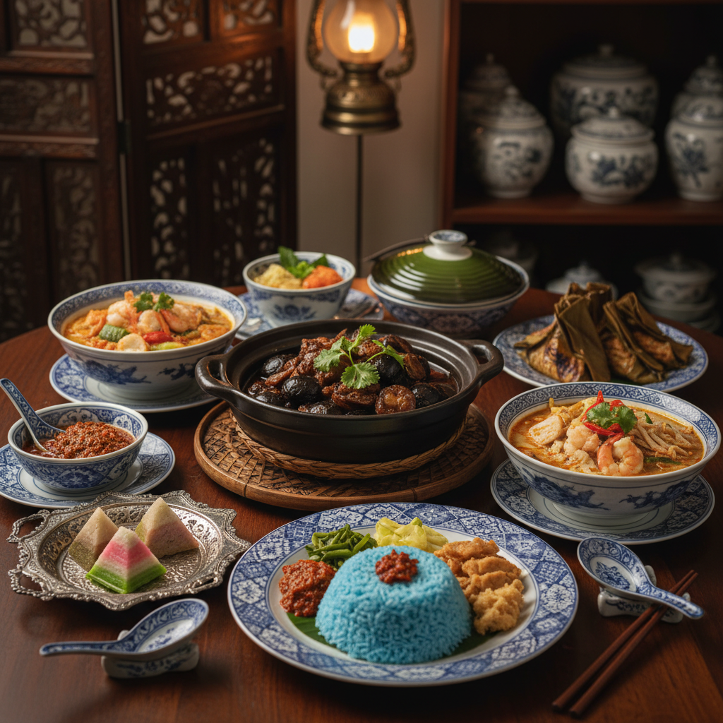 Singaporean-Malaysian Nyonya Cuisine